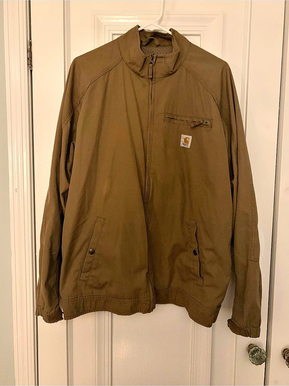 Carhartt Edlin Jacket Men's Brown Jacket Size Large